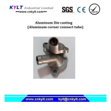 Conector de tubo de inyección de presión de aleación de aluminio